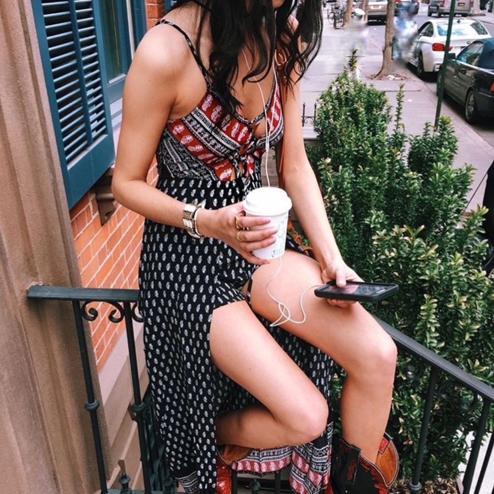 Romper- shorts in the front dress in the back